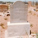 Headstone Mary Elizabeth Cox Whiting Arizona